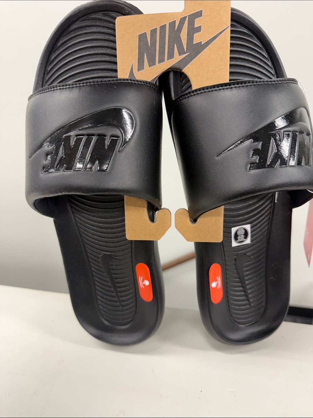 Nike Black Slide Sandals Victori One Slide
